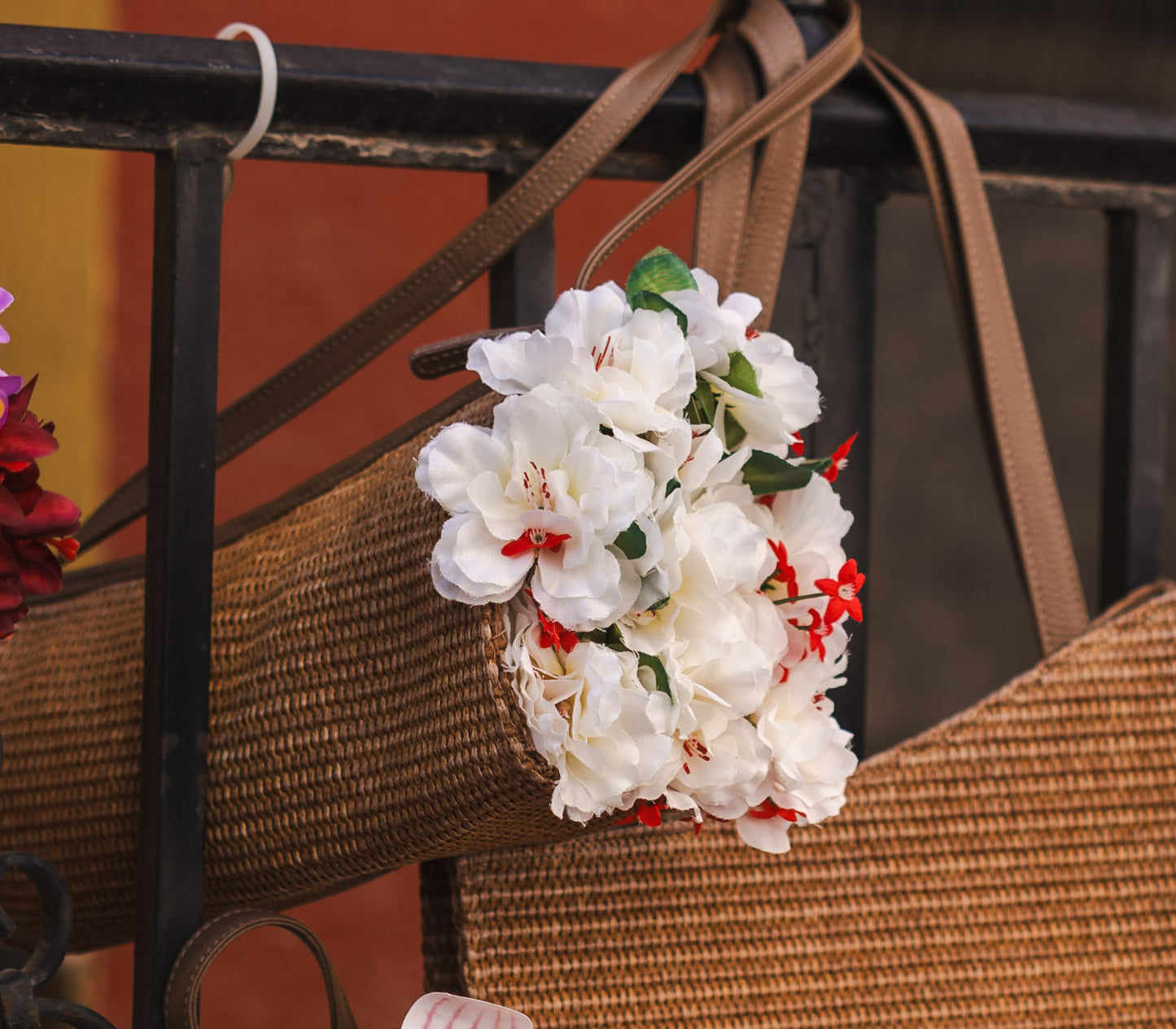Mini White Flower Bouquet